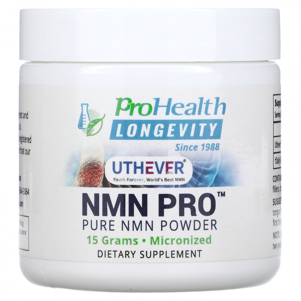 ProHealth Longevity, NMN Pro,   NMN, 15     , -, 