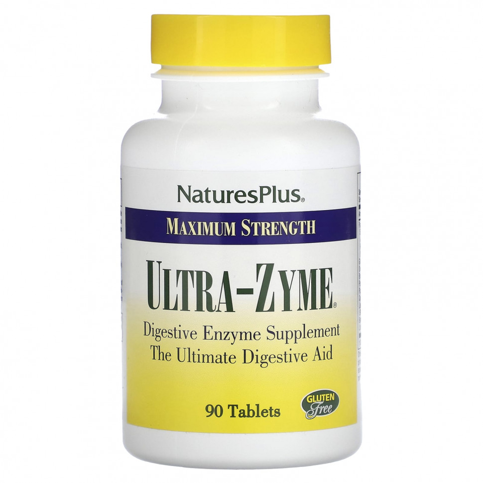 NaturesPlus,   , Ultra-Zyme, 90     , -, 