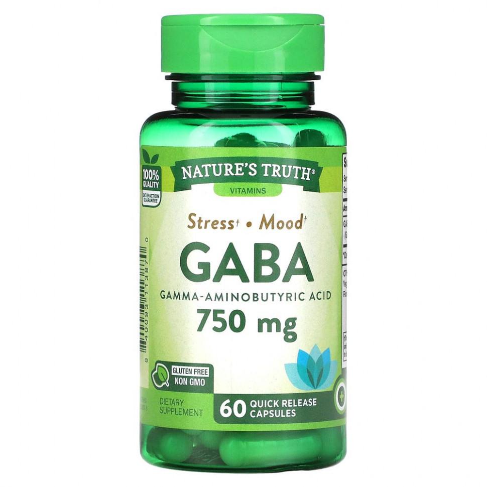 Nature's Truth, Gaba, - , 750 , 60        , -, 