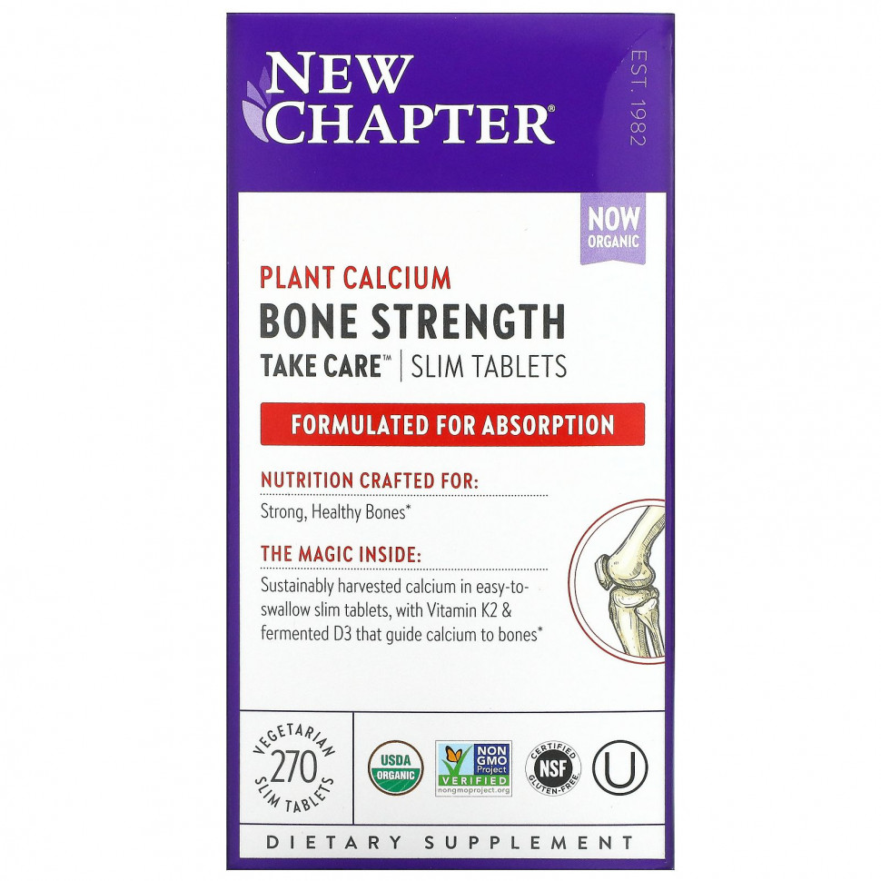 New Chapter, Bone Strength Take Care, 270       , -, 