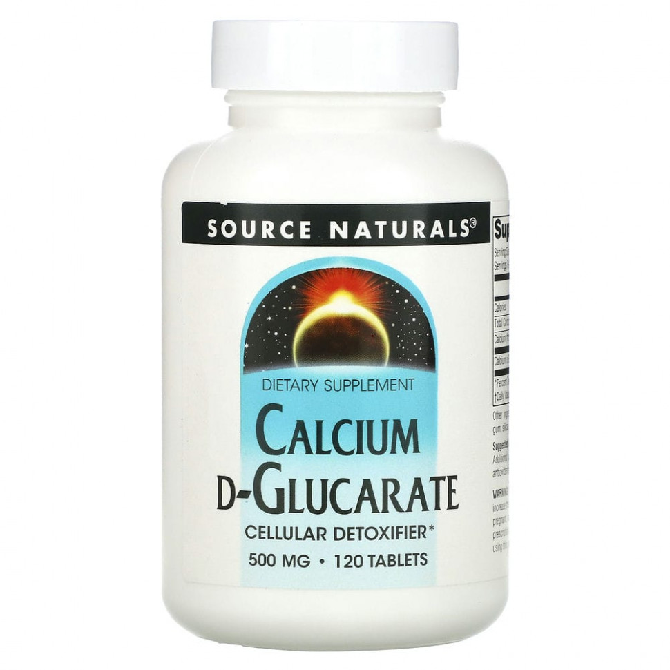 Source Naturals, D- , 500 , 120     , -, 