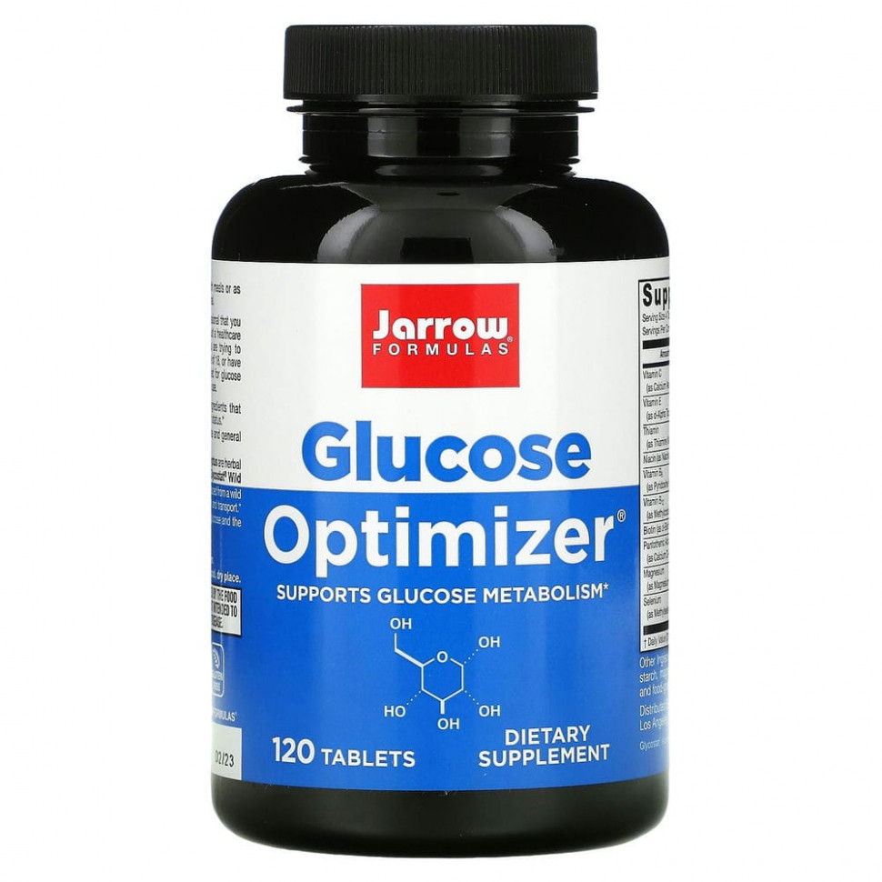 Jarrow Formulas, Glucose Optimizer, 120     , -, 