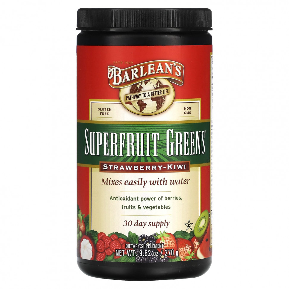 Barlean's, Superfruit Greens,   , 270  (9,52 )    , -, 