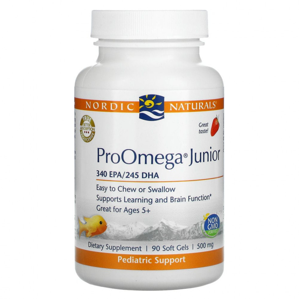 Nordic Naturals, ProOmega Junior,  , 340 , 90      , -, 