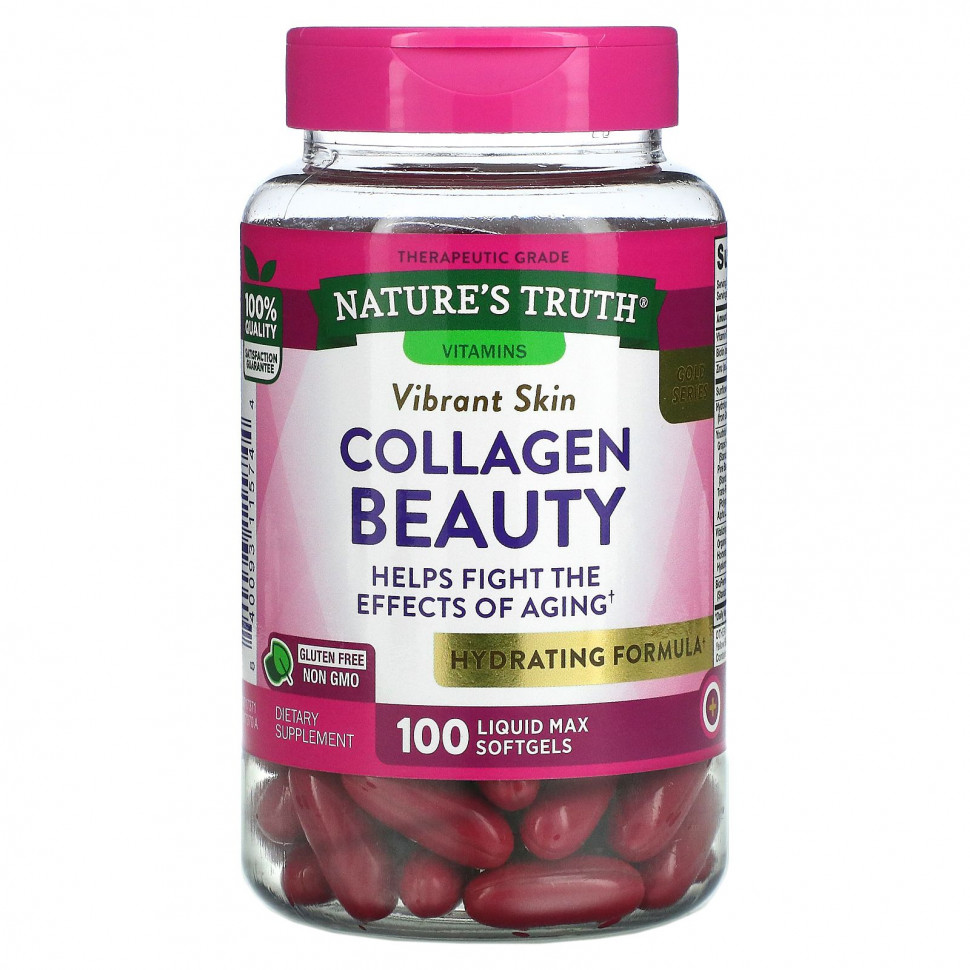 Nature's Truth, Collagen Beauty, 100  Liquid Max    , -, 