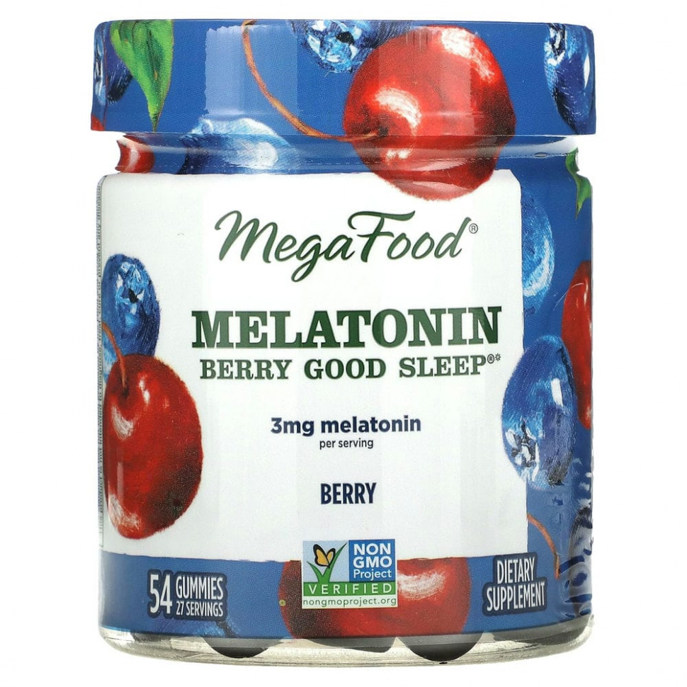 MegaFood,  Berry Good Sleep, , 1,5 , 54      , -, 