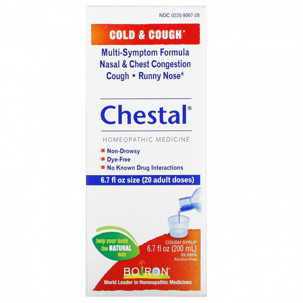 ���������� Boiron, Chestal, �� �������� � �����, 200 �� (6,7 ����. �����)  Iherb (������)