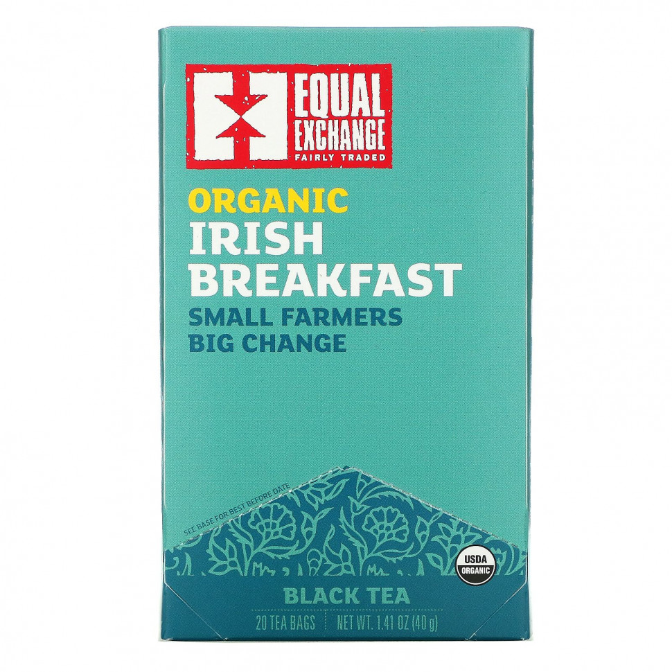 Equal Exchange, Organic Irish Breakfast,  , 20  , 40  (1,41 )    , -, 