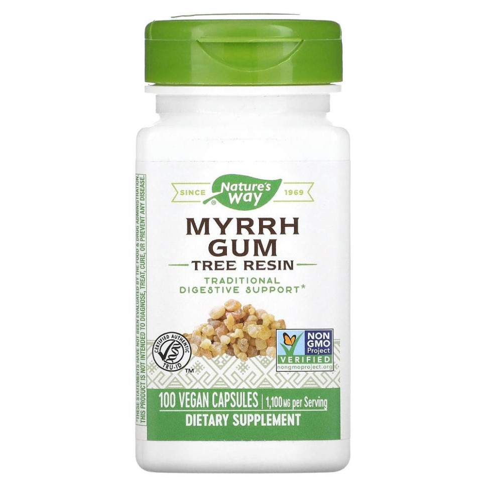  Nature's Way, Myrrh Gum,  , 550 , 100    Iherb ()