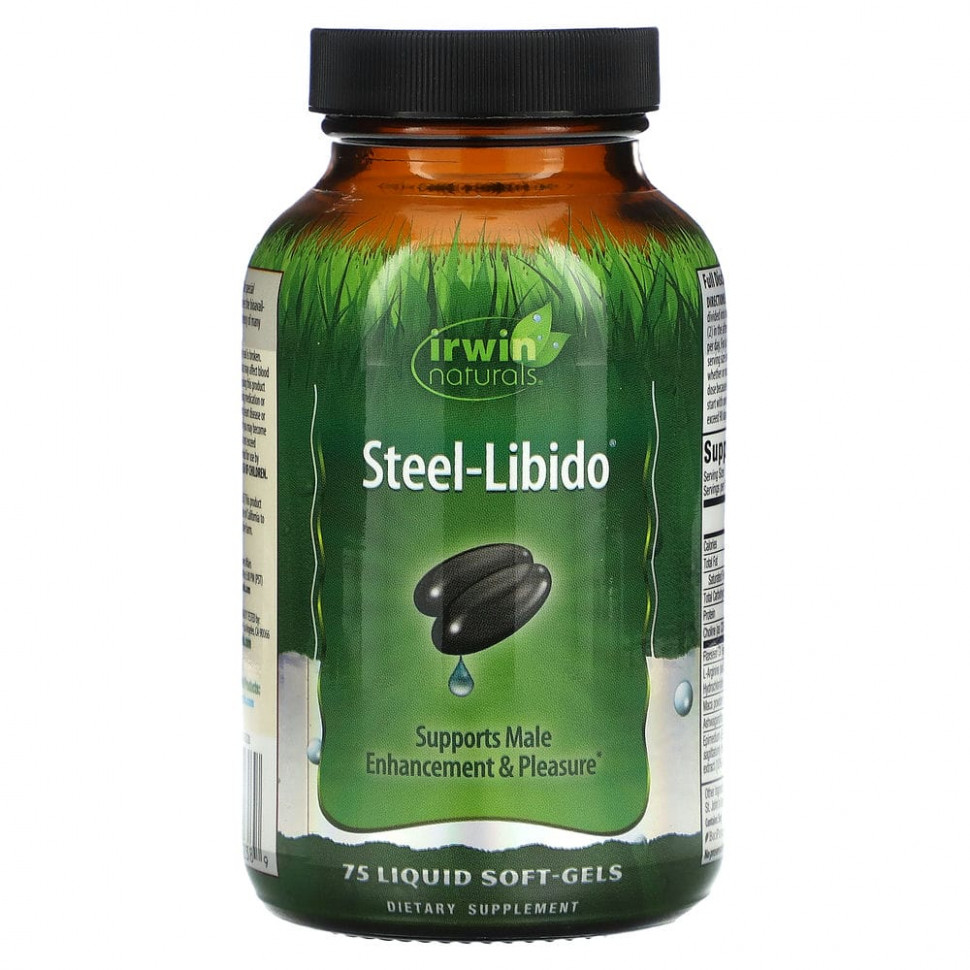 Irwin Naturals, Steel Libido, 75         , -, 