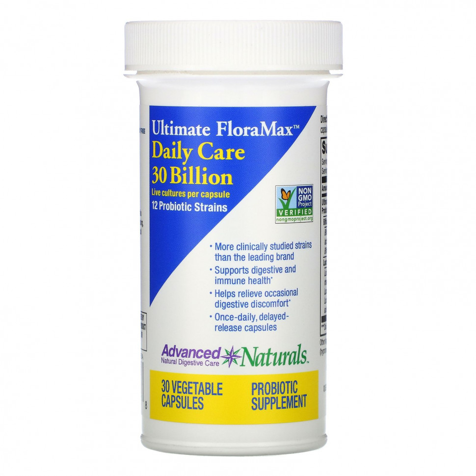 Advanced Naturals, Ultimate FloraMax,  , 30 , 30      , -, 