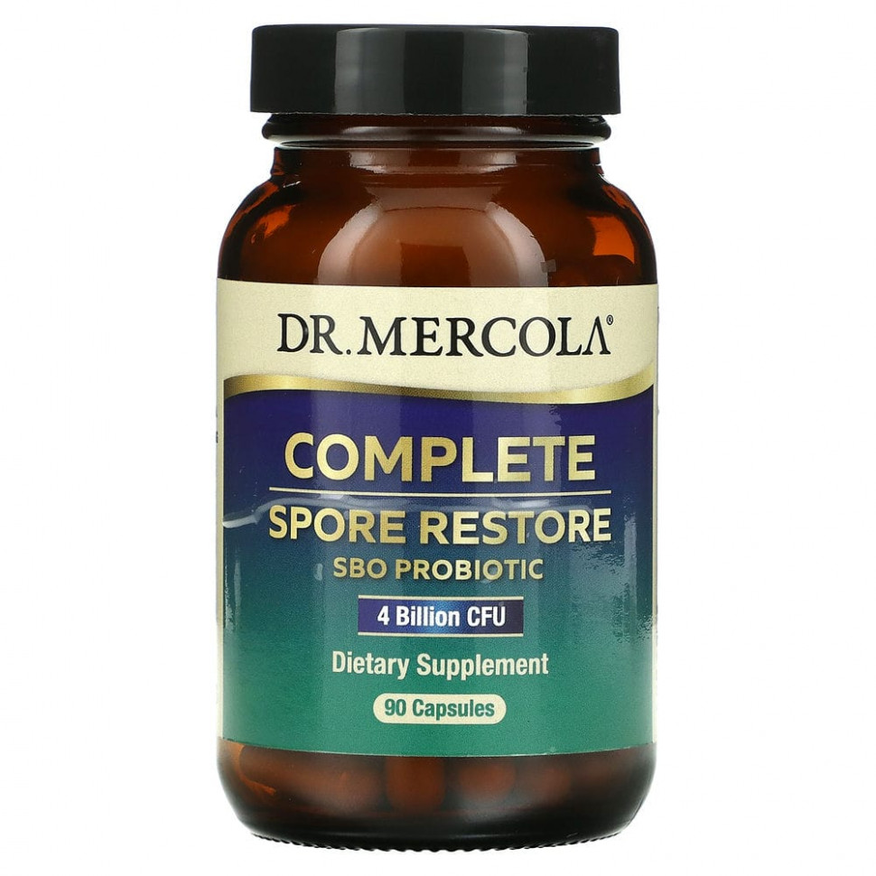 Dr. Mercola, Complete Spore Restore, 4  , 90     , -, 