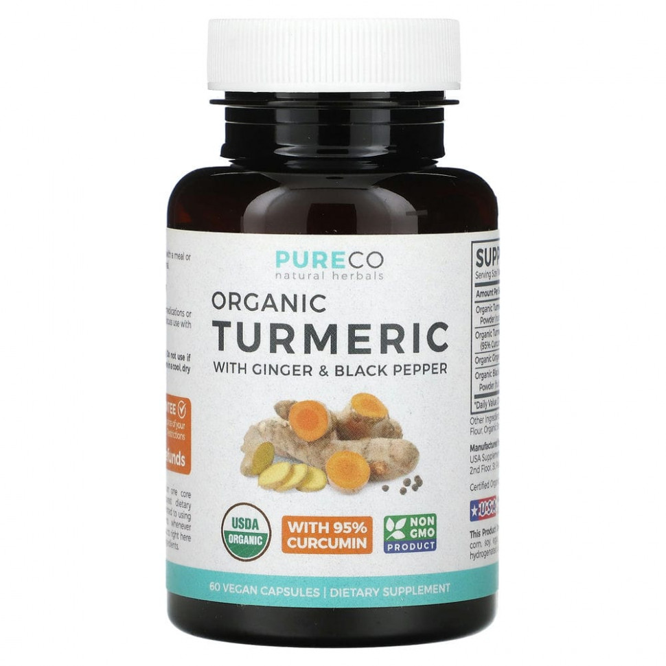 Pure Co., Natural Herbals,       , 60      , -, 