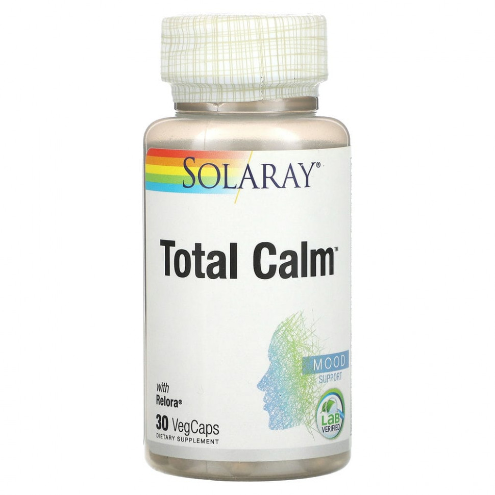 Solaray, Total Calm with Relora, 30      , -, 