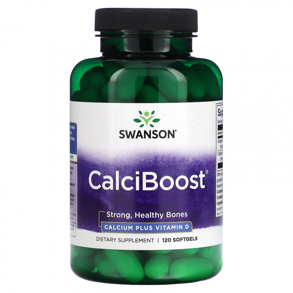 Swanson, CalciBoost`` 120      , -, 