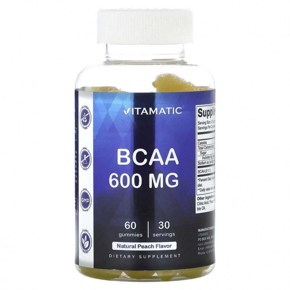 Vitamatic, BCAA,  , 300 , 60      , -, 