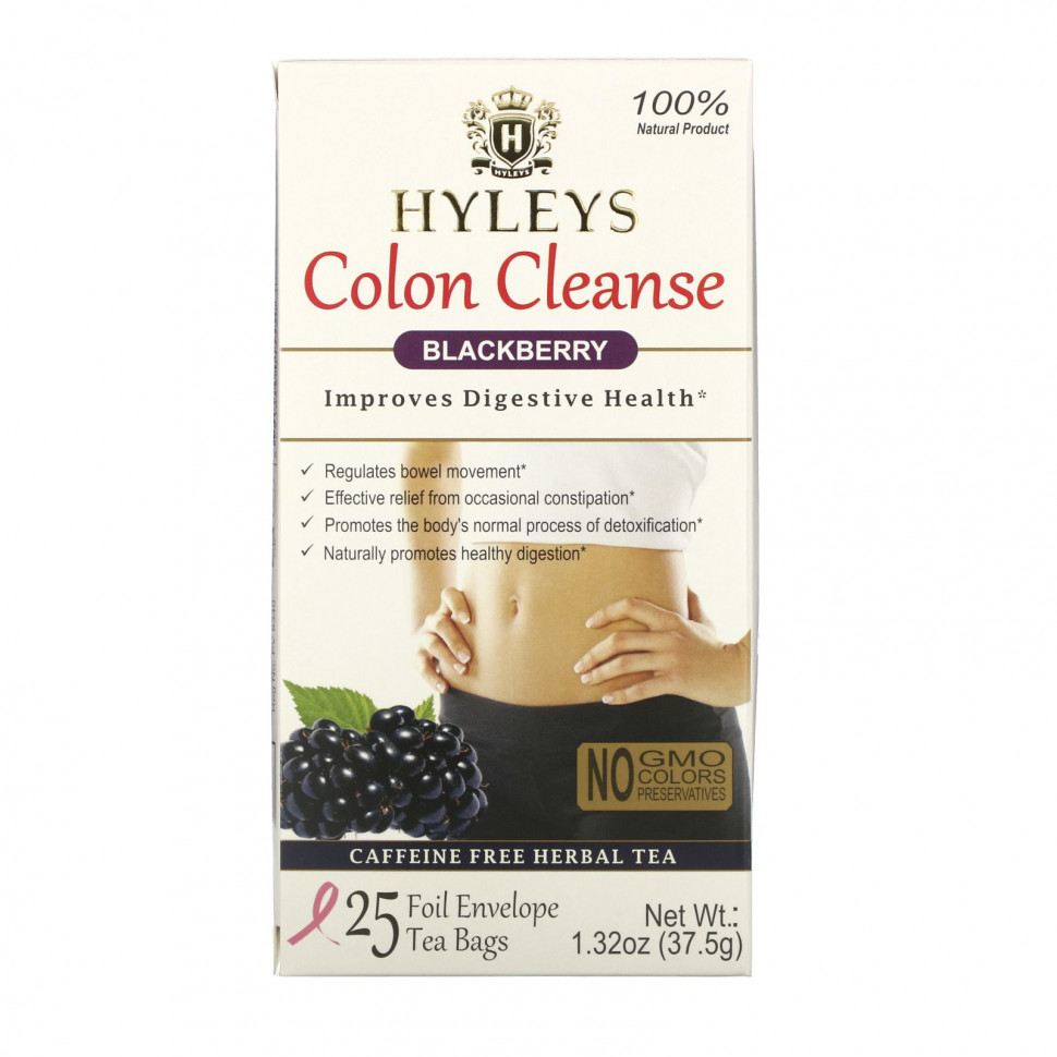 Hyleys Tea, Colon Cleanse, ,   25, 37,5  (1,32 )    , -, 