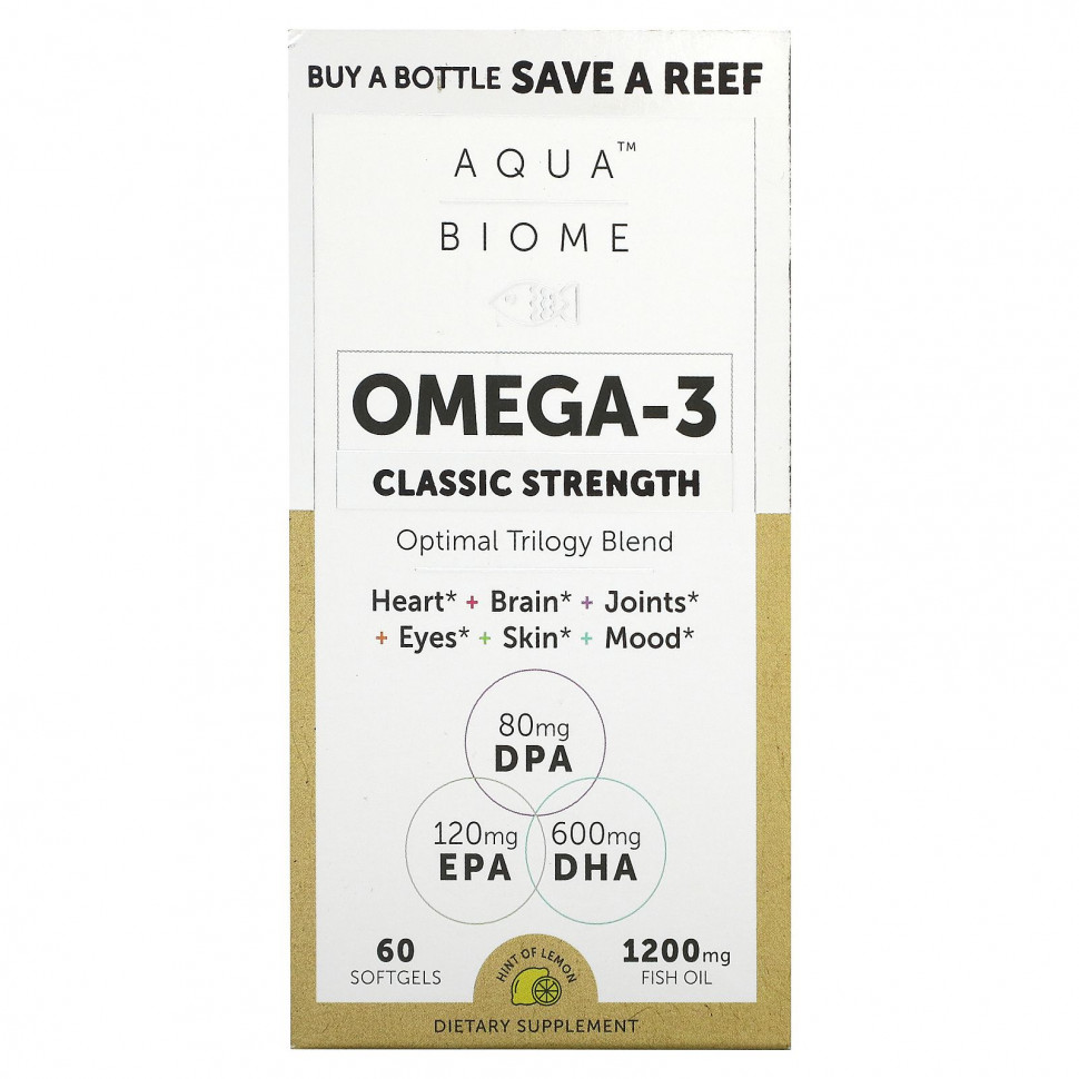  Enzymedica, Aqua Biome,  , Classic Strength,  , 600 , 60    Iherb ()