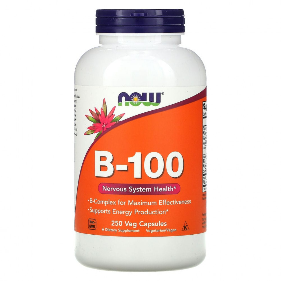 NOW Foods, B-100, 250      , -, 