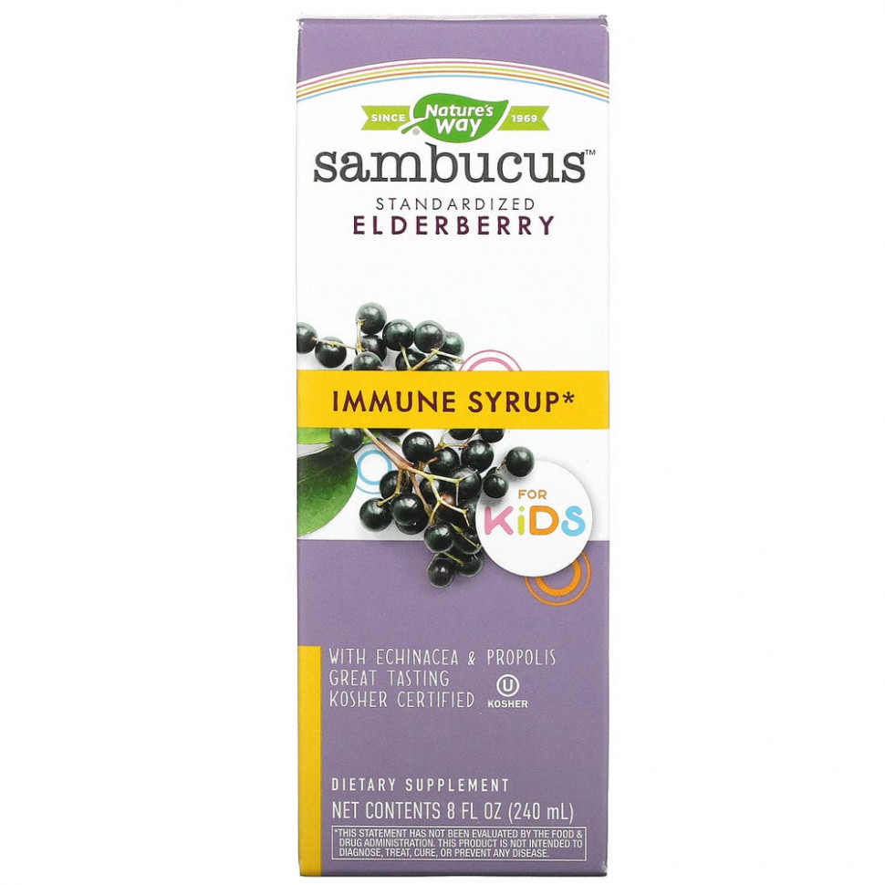 Nature's Way, Sambucus  ,   ,  , 240  (8 . )    , -, 