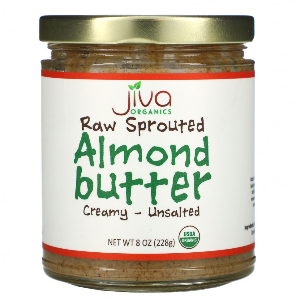 ���������� Jiva Organics, �������������� ����� �� ������� �������, ��������� ��������� �����, 228 � (8 �����)  Iherb (������)