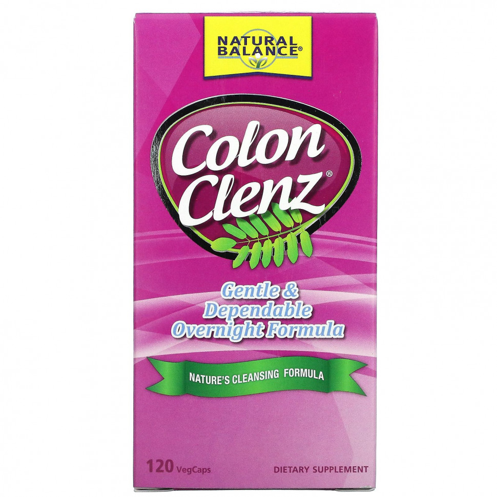 Natural Balance, Colon Clenz, 120      , -, 