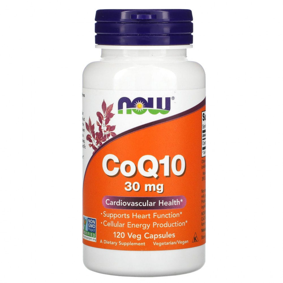 NOW Foods,  Q10, 30 , 120      , -, 