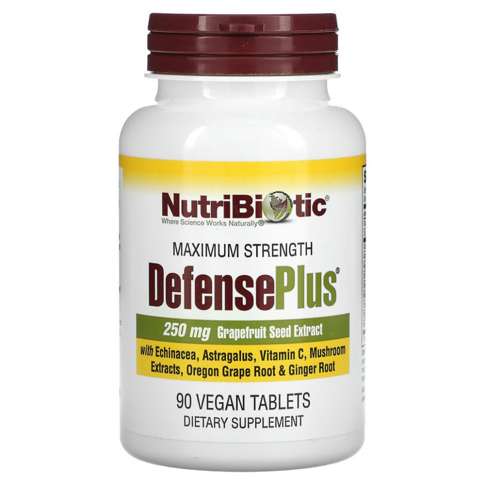 NutriBiotic, DefensePlus,  , 90      , -, 