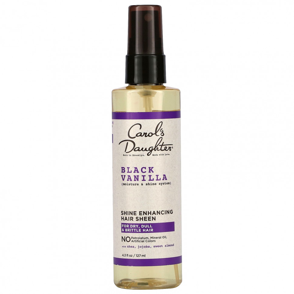 ���������� Carol's Daughter, Black Vanilla, Moisture & Shine System, ��������� ����� �����, 127 �� (4,3 ����. �����)  Iherb (������)