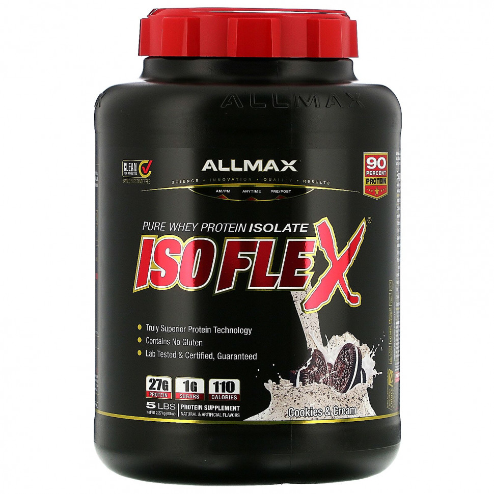 ALLMAX Nutrition, Isoflex, 100%     (  ,  ),     , 2,27  (5 )    , -, 