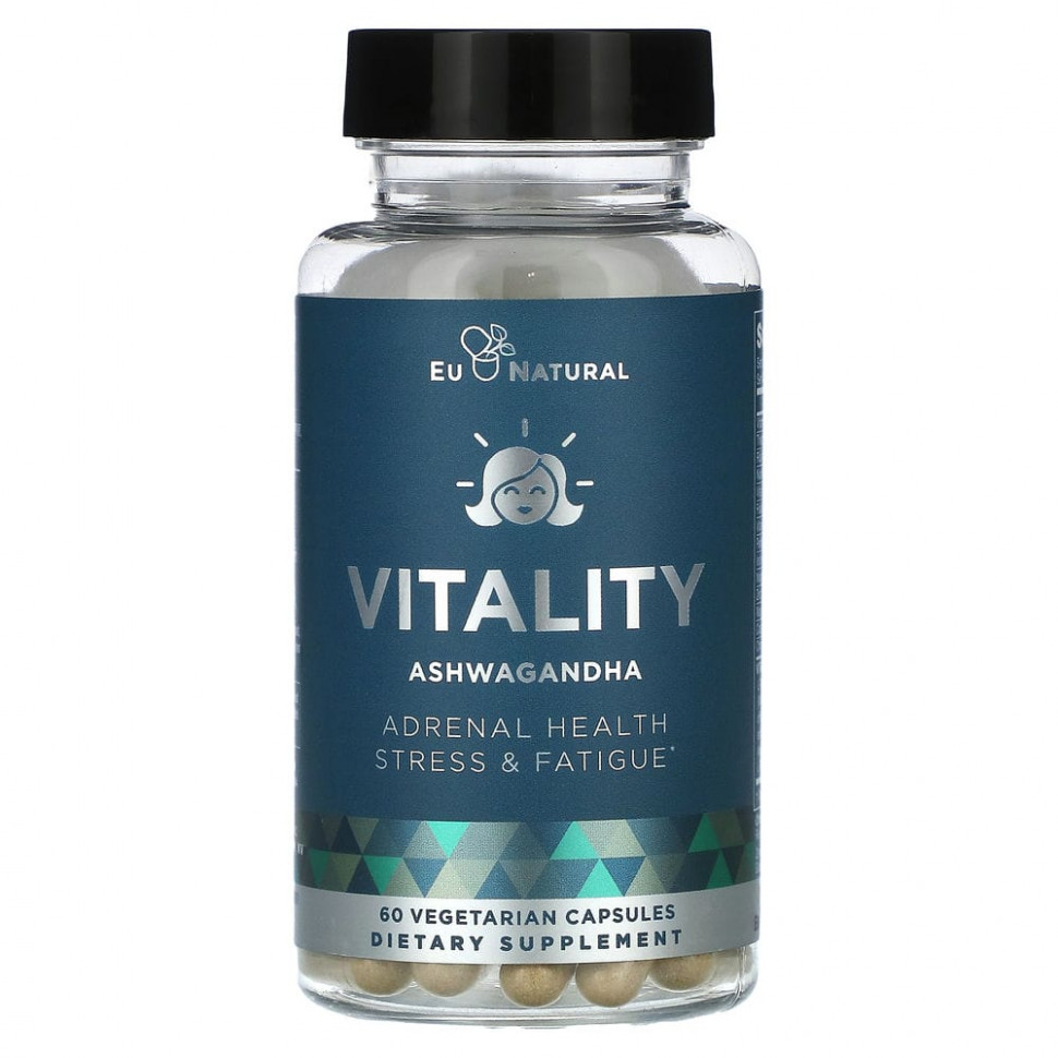 Eu Natural, Vitality Ashwagandha, 60      , -, 