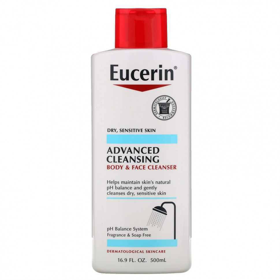  Eucerin, Advanced Cleansing,      ,  , 500  (16,9  )  Iherb ()