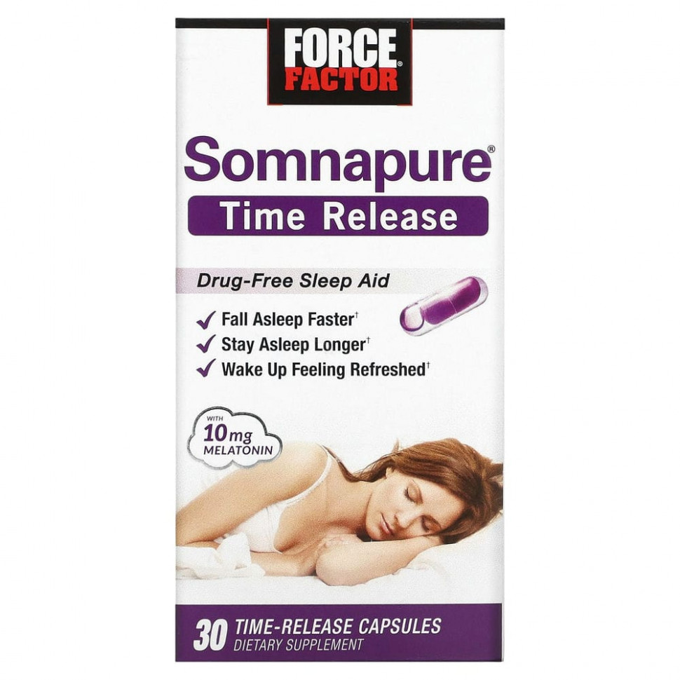 Force Factor, Somnapure,    , 10 , 30        , -, 