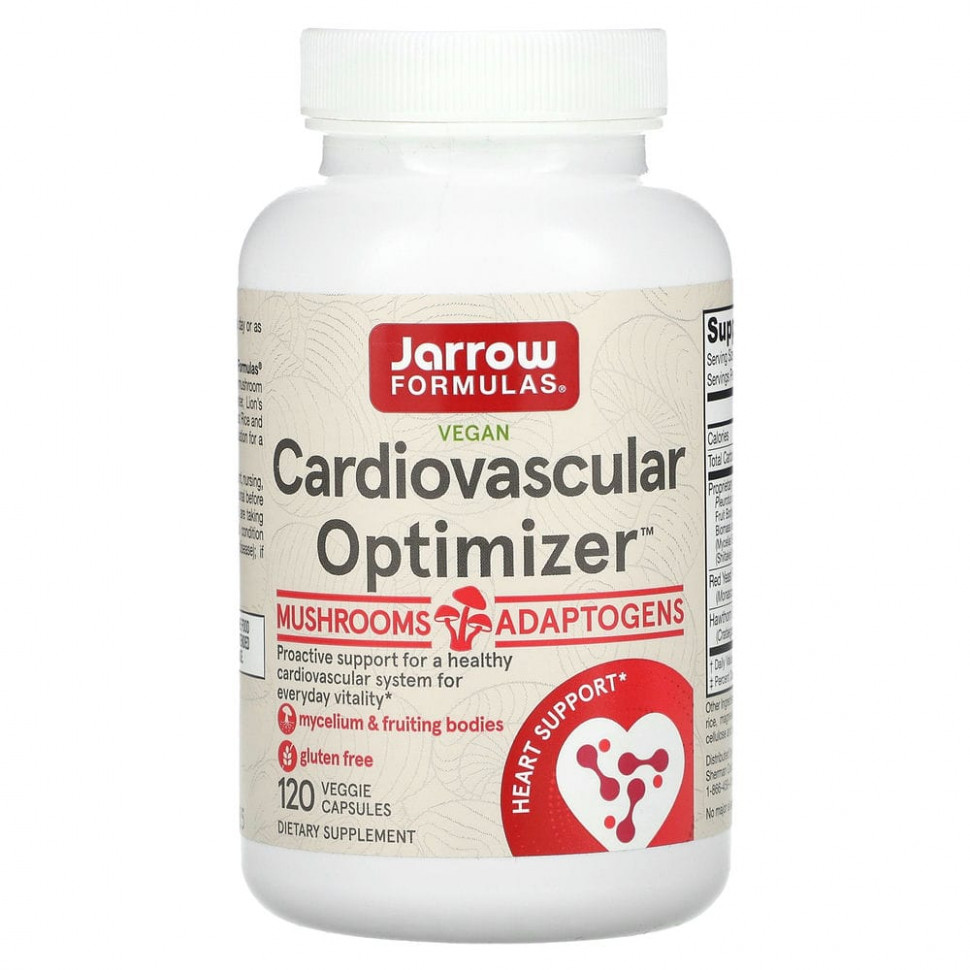 Jarrow Formulas, Cardiovascular Optimizer, 120      , -, 