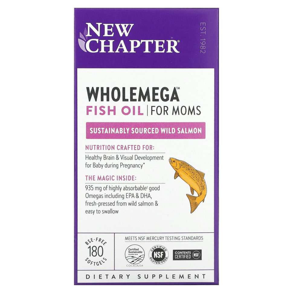 New Chapter,   Wholemega  , 180     , -, 