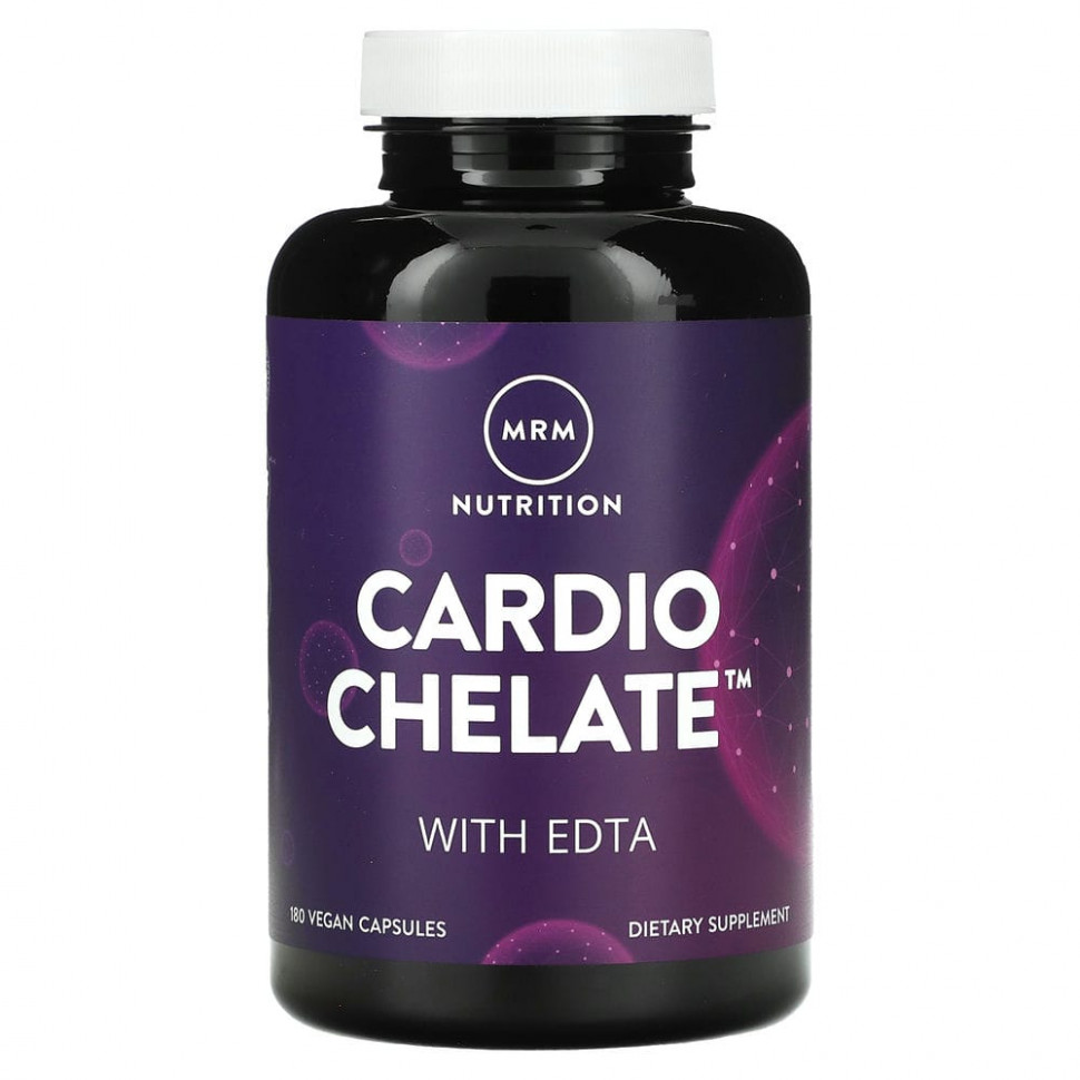 ���������� MRM, Cardio Chelate � ����, 180 ��������� ������  Iherb (������)