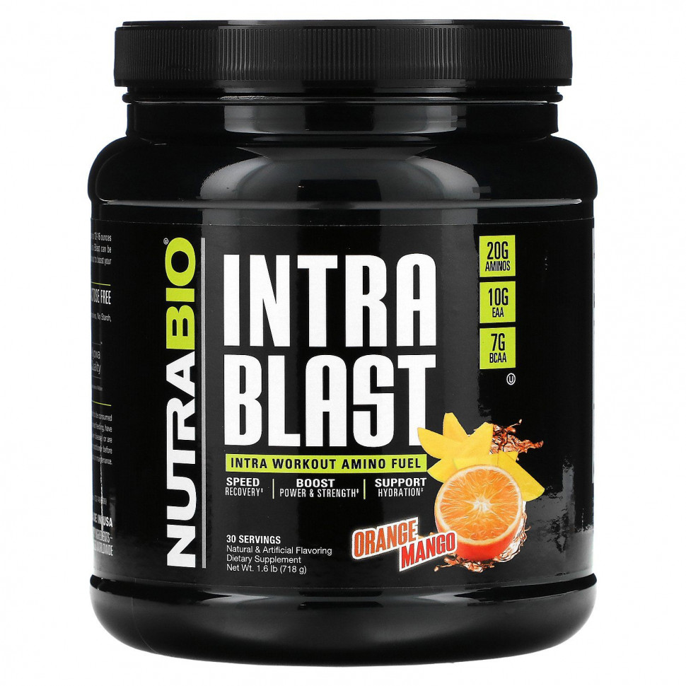 NutraBio Labs, Intra Blast,     ,     , 718  (1,6 )    , -, 