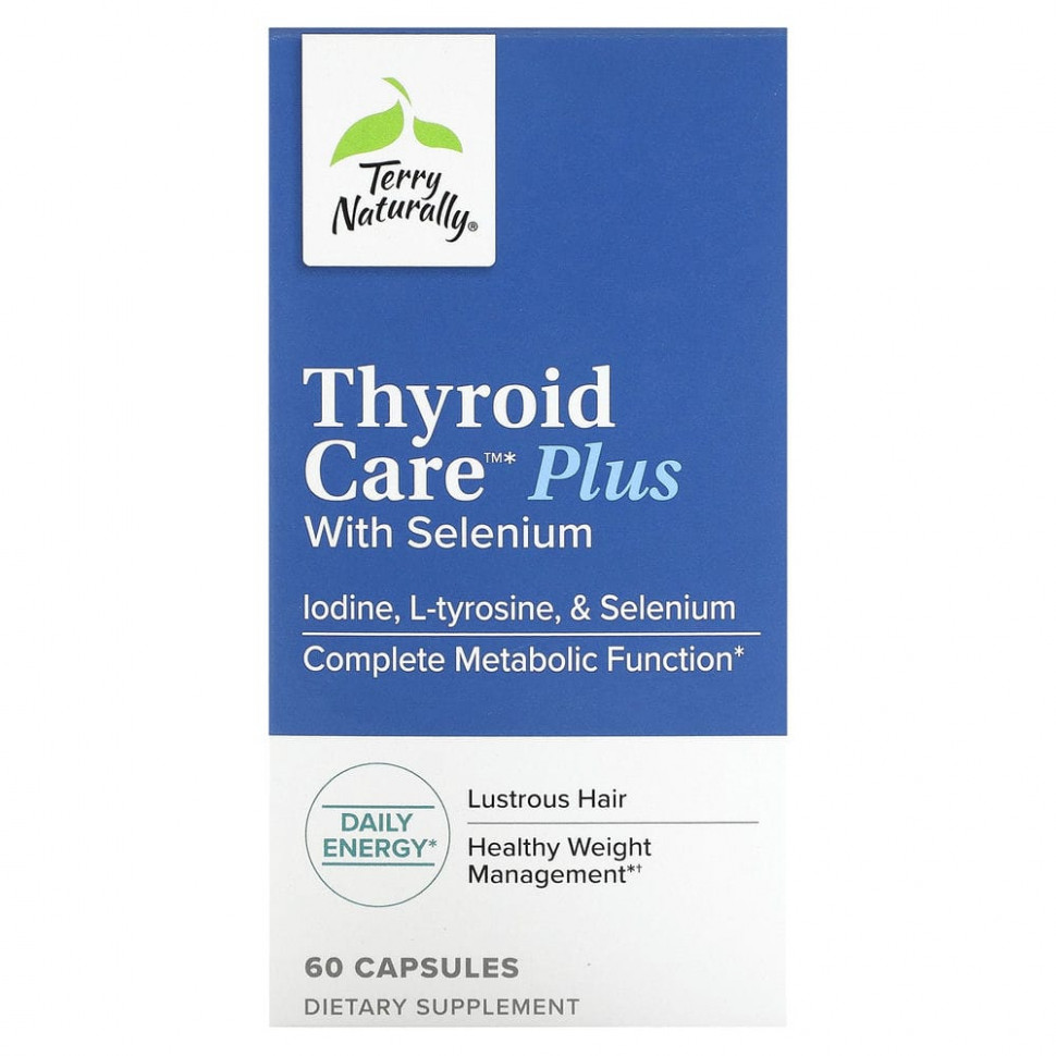 Terry Naturally, Thyroid Care Plus,    , 60     , -, 