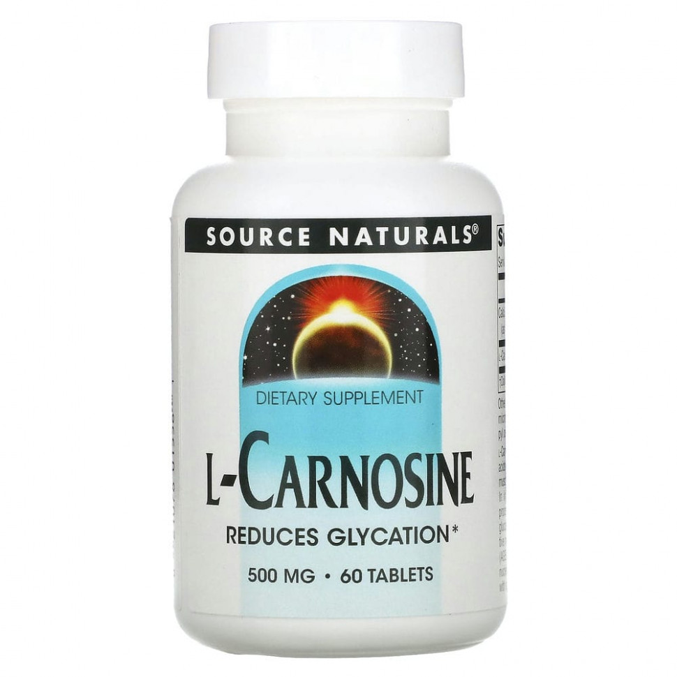 Source Naturals, L-, 500 , 60     , -, 