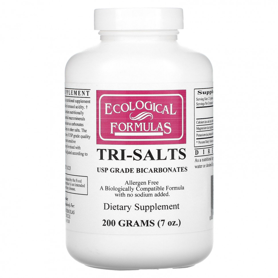 Ecological Formulas, Tri-Salts, 200  (7 )    , -, 