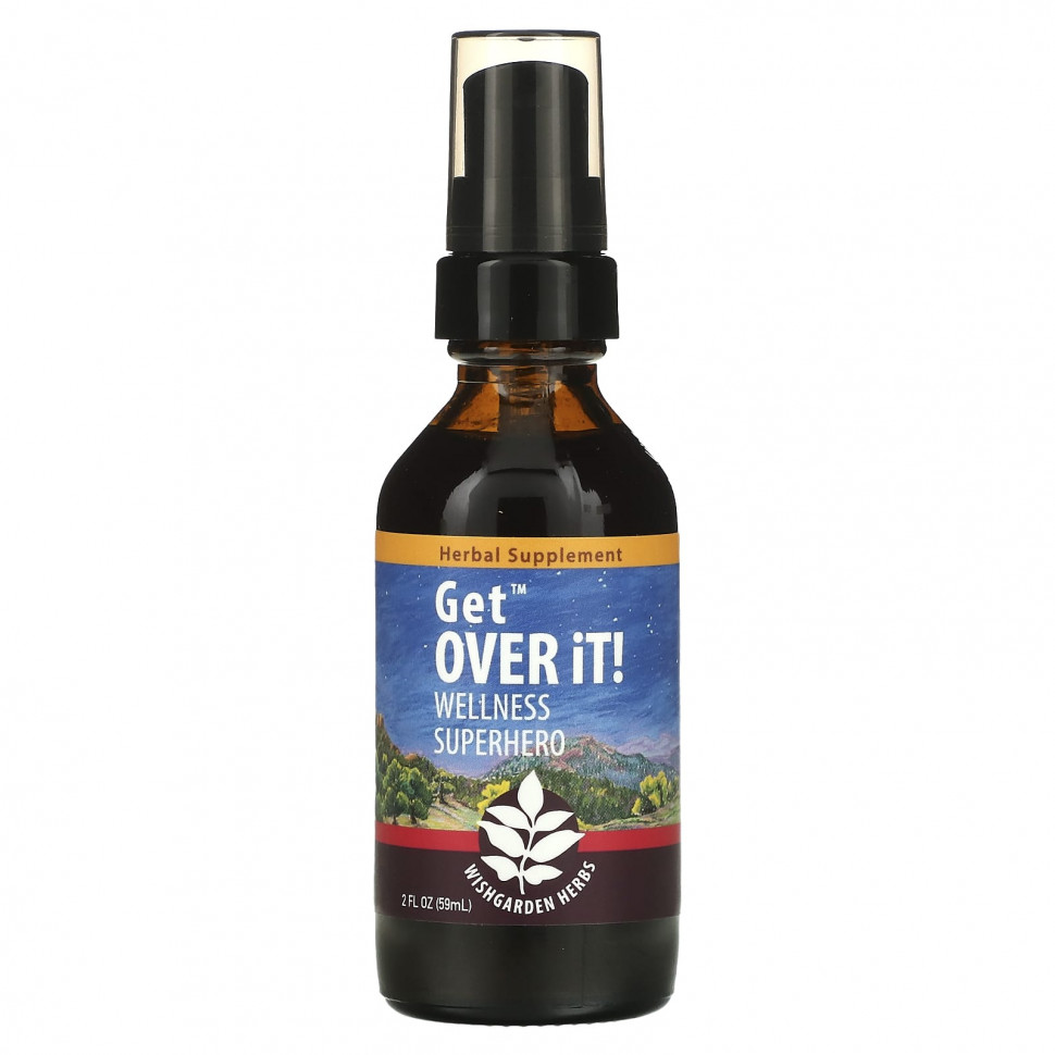 WishGarden Herbs, Get Over It, Wellness Superhero, 59  (2 . )    , -, 