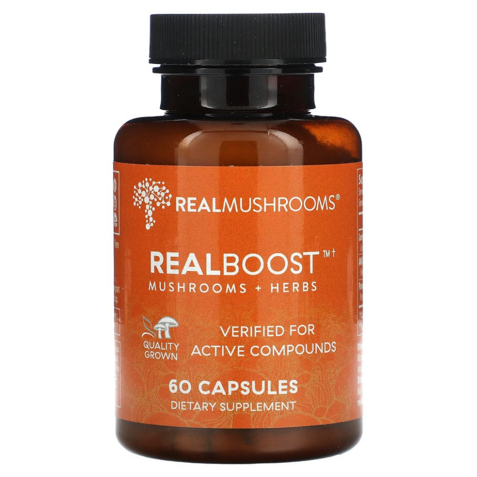 Real Mushrooms, Realboost,   `` 60     , -, 