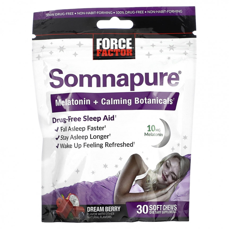 Force Factor, Somnapure,     ,  , 30      , -, 