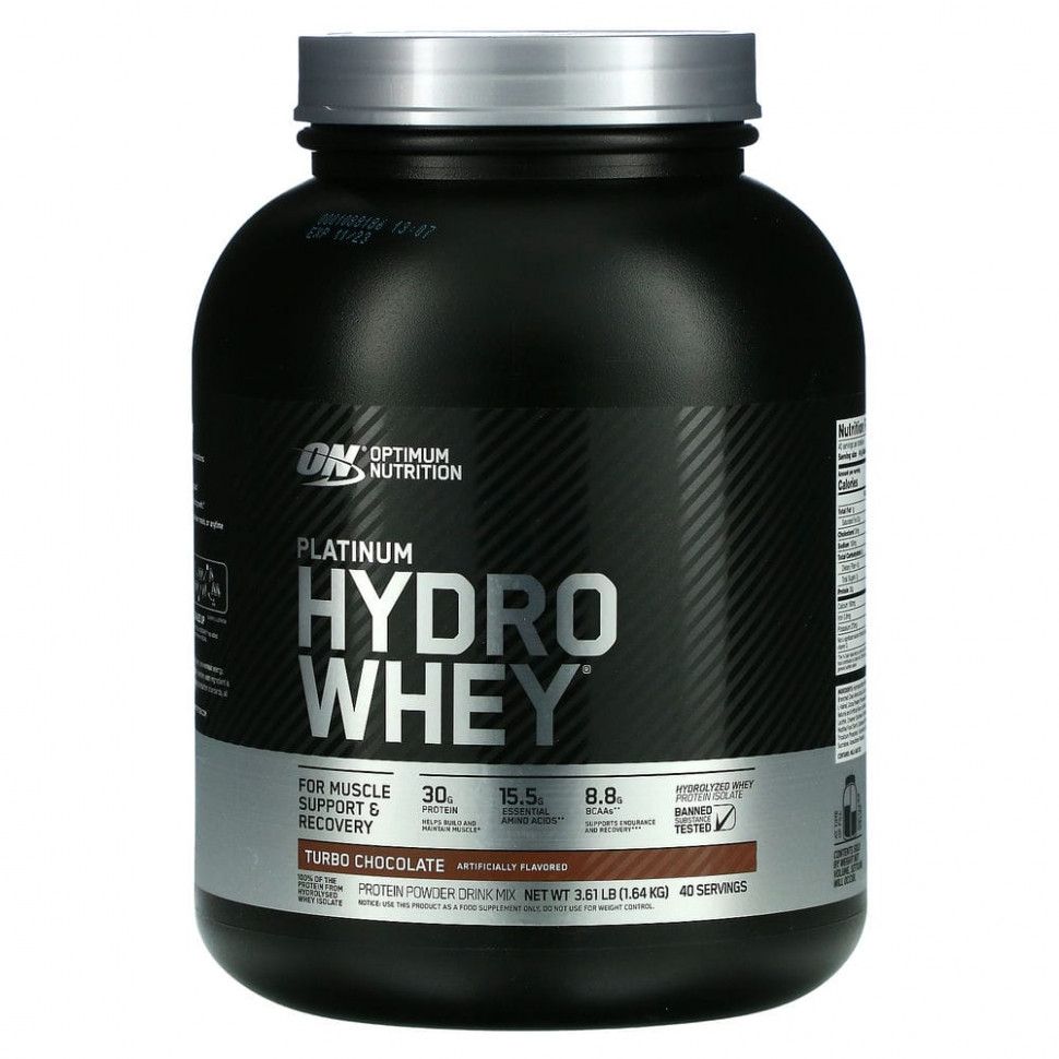 Optimum Nutrition, Platinum Hydro Whey,    , -, 1,64  (3,61 )    , -, 