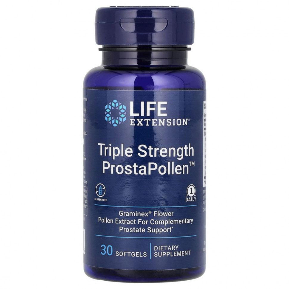 Life Extension, Triple Strength ProstaPollen,       , 30     , -, 