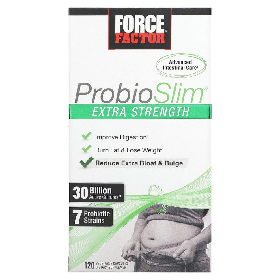 Force Factor, ProbioSlim,   , 30  , 120     , -, 