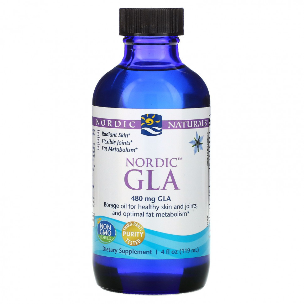 Nordic Naturals, Nordic GLA, 4   (119 )    , -, 