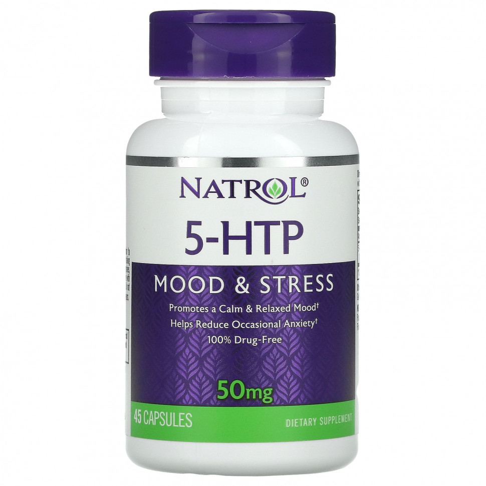 Natrol, 5-HTP,   , 50 , 45     , -, 