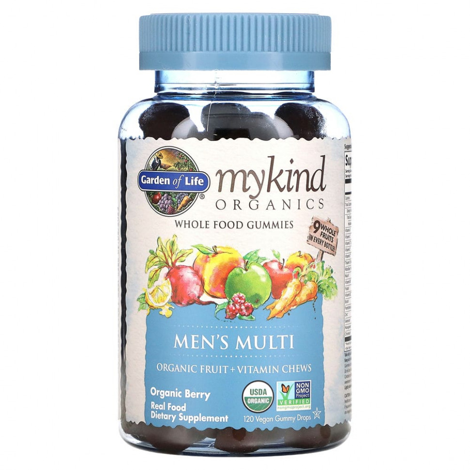 ���������� Garden of Life, MyKind Organics, �������������� ��� ������, ������������ �����, 120 ��������� ����������� ��������  Iherb (������)