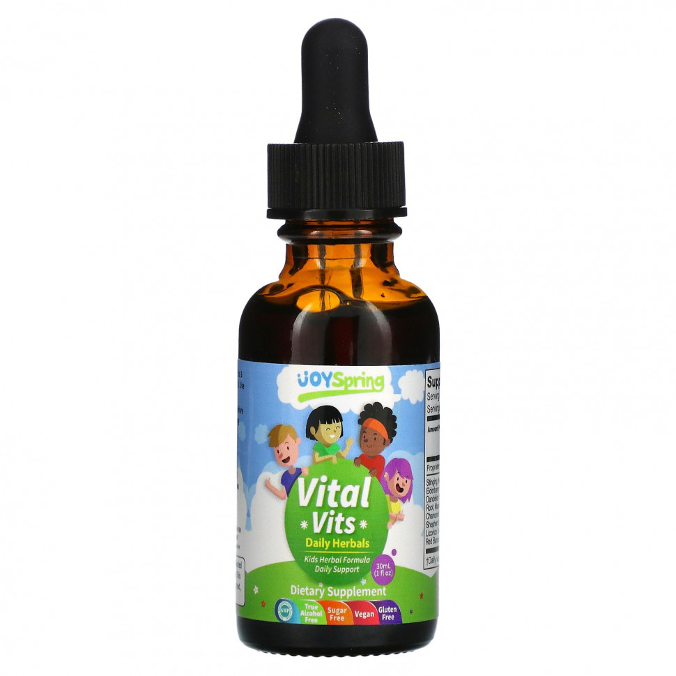 JoySpring, Vital Vits, Daily Herbals, 1   (30 )    , -, 